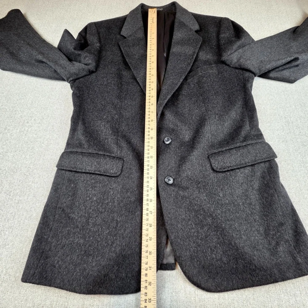 J.G. Hook Cashmere Blend Blazer Men's 42R Charcoal Gray Jacket Old‎ Money Preppy